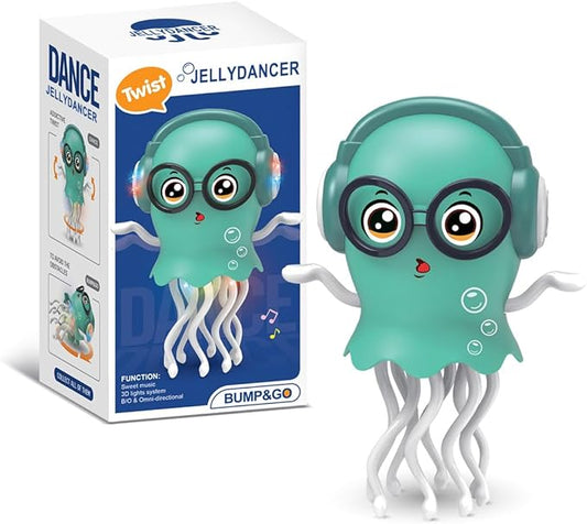Dancing jelly baby toy for kids with music and movement