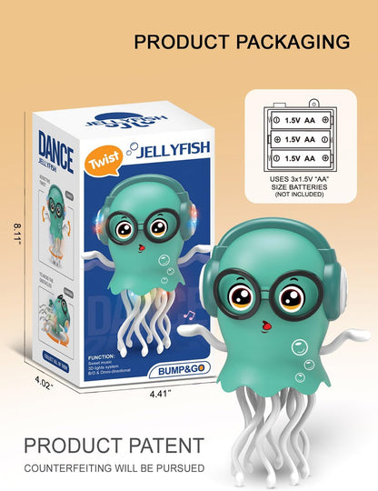 Dancing jelly crawling toy for kids aged 3 to 8 years